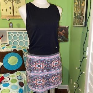 Tribal/ Aztec pattern skirt